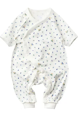 Familiar Graphic-print cotton romper