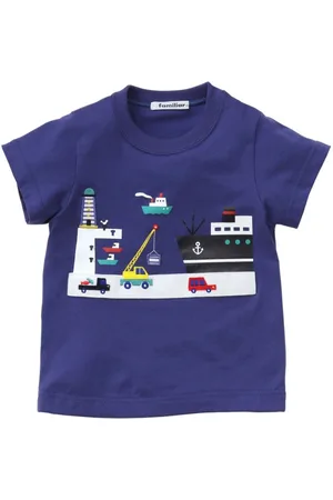 Familiar Graphic-print cotton T-shirt