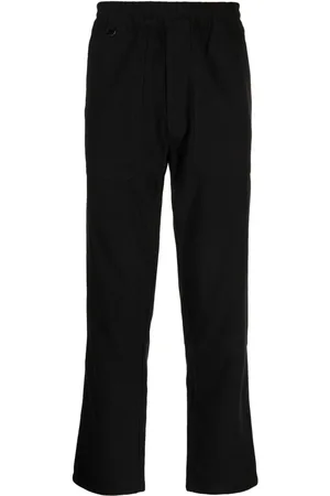 Chocoolate Logo-appliqué elasticated-waistband chinos
