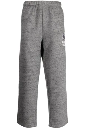 Chocoolate Logo-appliqué jersey-texture track pants