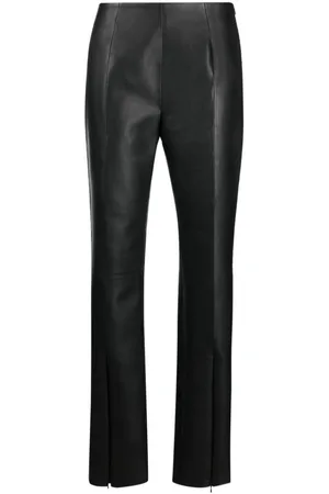 Stand Studio Nicolette faux-leather trousers