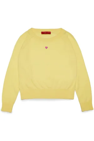 MAX&Co. Kids Heart-detail wool jumper