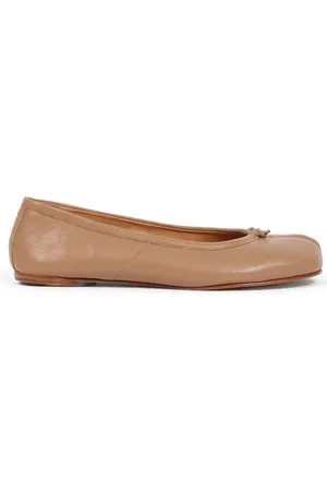 Maison Margiela Tabi leather ballerina shoes