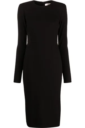 Victoria Beckham Crepe pencil midi dress