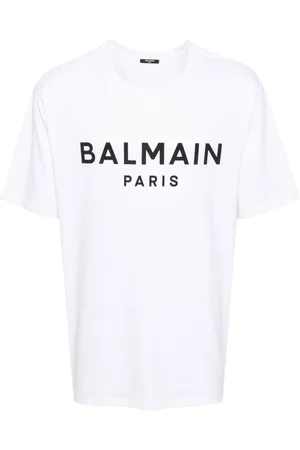Balmain Logo-print cotton T-shirt