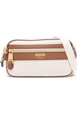 Moschino Logo-jacquard belt bag
