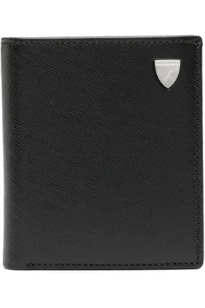 ASPINAL OF LONDON Logo-plaque leather wallet