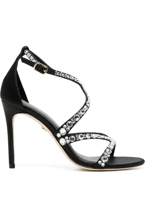 DEE OCLEPPO Fiji 90mm satin sandals
