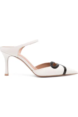 MALONE SOULIERS Bonnie 80mm leather mules