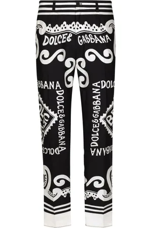 Dolce & Gabbana Marina logo-print trousers