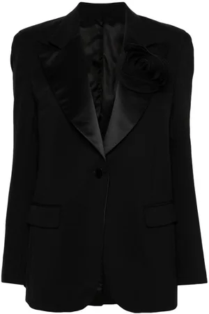 Viktor & Rolf Crepe single-breasted blazer