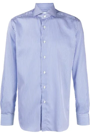 Xacus Striped cotton shirt