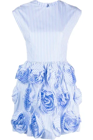 Viktor & Rolf Floral-motif cut-out minidress