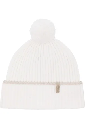 Brunello Cucinelli Pompom-detail cashmere beanie