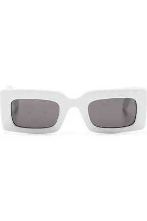 Alexander McQueen Rectangle-frame sunglasses