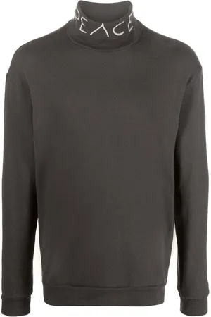 KAPITAL Embroidered-motif cotton jumper