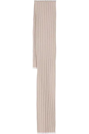 Brunello Cucinelli Ribbed-knit cashmere scarf