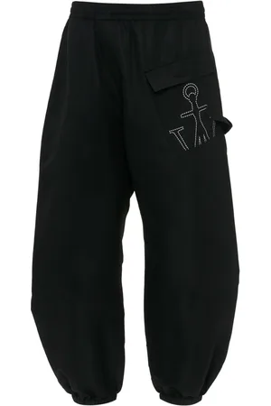 J.W.Anderson Twisted anchor-print track pants