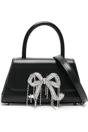 Self-Portrait Bow-embellished mini bag