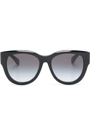 Chloé Logo-print round-frame sunglasses