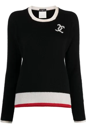 CHANEL 1996 CC cashmere jumper