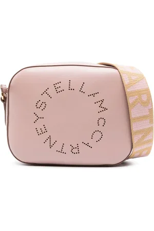 Stella McCartney Logo perforated crossbody bag
