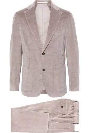 ELEVENTY Single-breasted corduroy suit