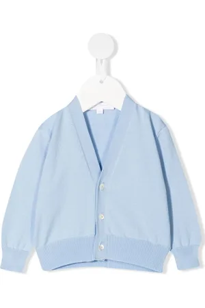 Mariella Ferrari Ribbed-knit V-neck cardigan