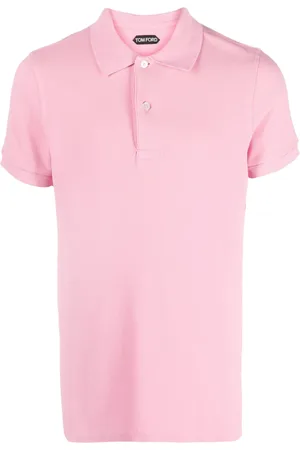 Tom Ford Short-slevecotton polo shirt