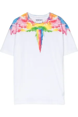 MARCELO BURLON Wings-print organic-cotton T-shirt