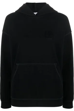 Ganni Isoli logo-embroidered hoodie