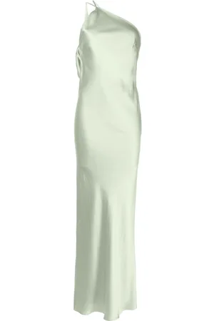 Michelle Mason Single-shoulder maxi dress