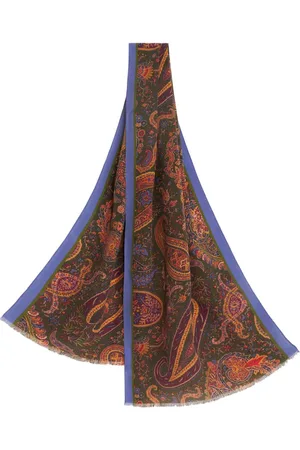 Etro Paisley-print silk scarf