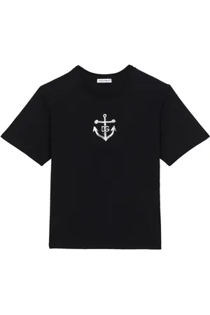 Dolce & Gabbana DG anchor-print cotton T-shirt