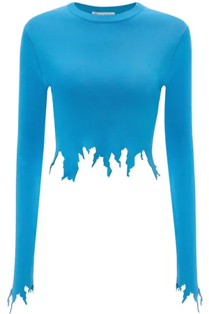 J.W.Anderson Laser-cut long-sleeved jumper
