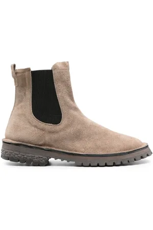 Moma Chelsea suede boots