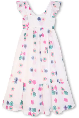Chloé Graphic-print organic-cotton dress
