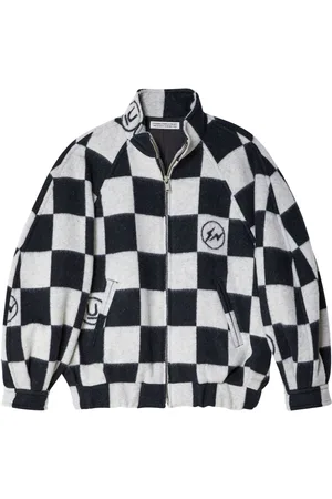 UNDERCOVER Checkerboard-print blouson jacket