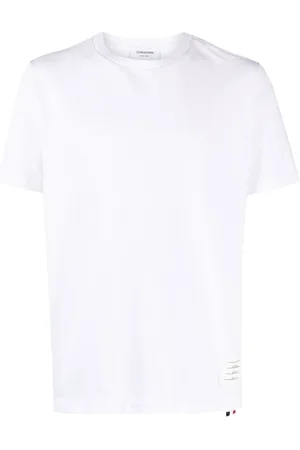 Thom Browne RWB-stripe piqué T-shirt