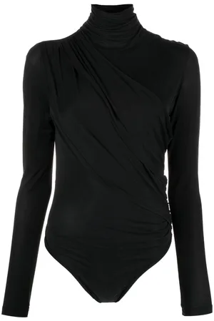GAUGE81 Patra drape-panel ruched bodysuit