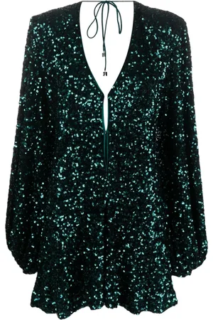 ROTATE Sequin-embellished mini dress