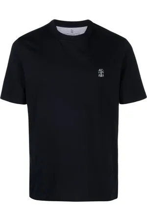 Brunello Cucinelli Logo-print cotton T-shirt