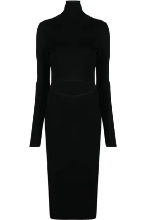 GAUGE81 Suno roll-neck maxi dress