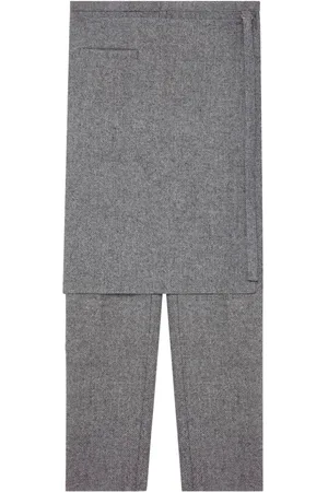 Courrèges Layered tailored trousers