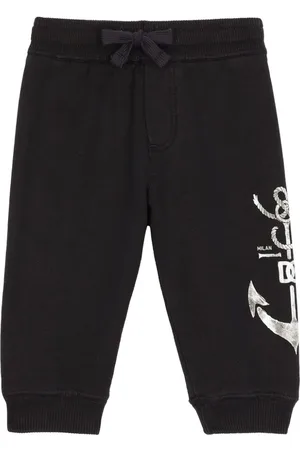 Dolce & Gabbana Logo-print cotton track pants