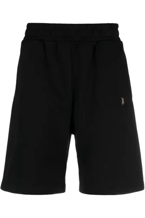 Palm Angels Monogram-appliqu� track shorts