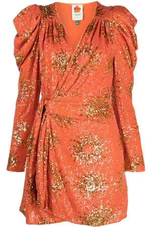 Farm Rio Sunny Mood sequinned minidress