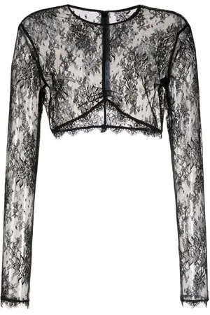 Kiki de Montparnasse Jolie lace-detailing top