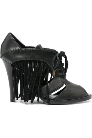 LOUIS VUITTON 2010 105mm lace-up pumps