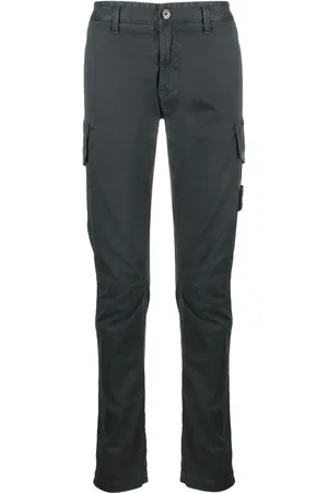 Stone Island Dyed twill cargo trousers